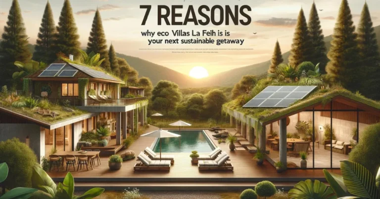 7 Reasons Why Eco Villas La Flia is Your Next Sustainable Getaway