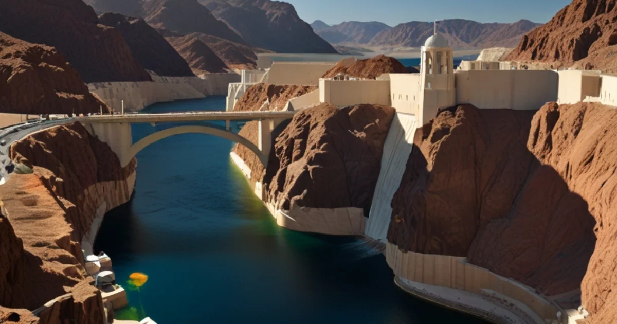 Exploring Hoover Dam from Las Vegas